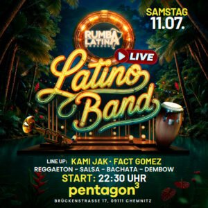 SA.11.07. LIVE LATINO BAND – PENTAGON3 CHEMNITZ